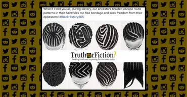 Did Slaves Braid Routes To Freedom Into Hairstyles Truth Or