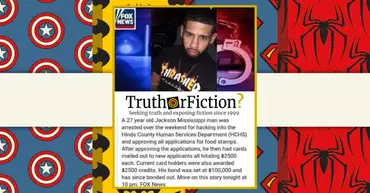 Did A Mississippi Man Hack His Way Into Helping Food Stamp Recipients Truth Or Fiction