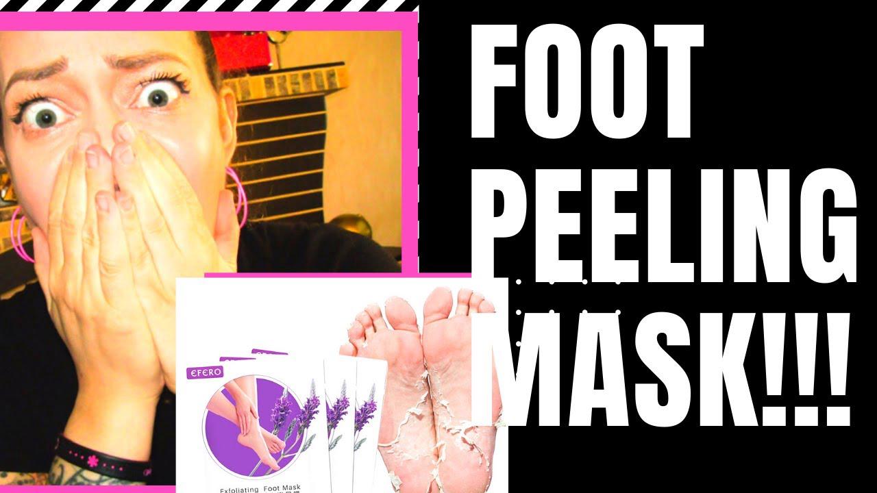 'Video thumbnail for I TESTED THE CRAZY FOOT PEELING MASK FOR THE FIRST TIME!'