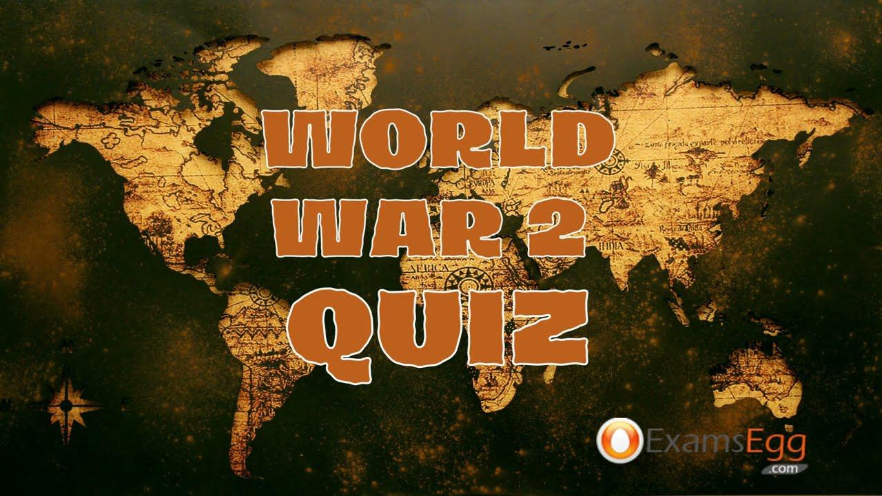 'Video thumbnail for World War 2 Quiz - Examsegg'