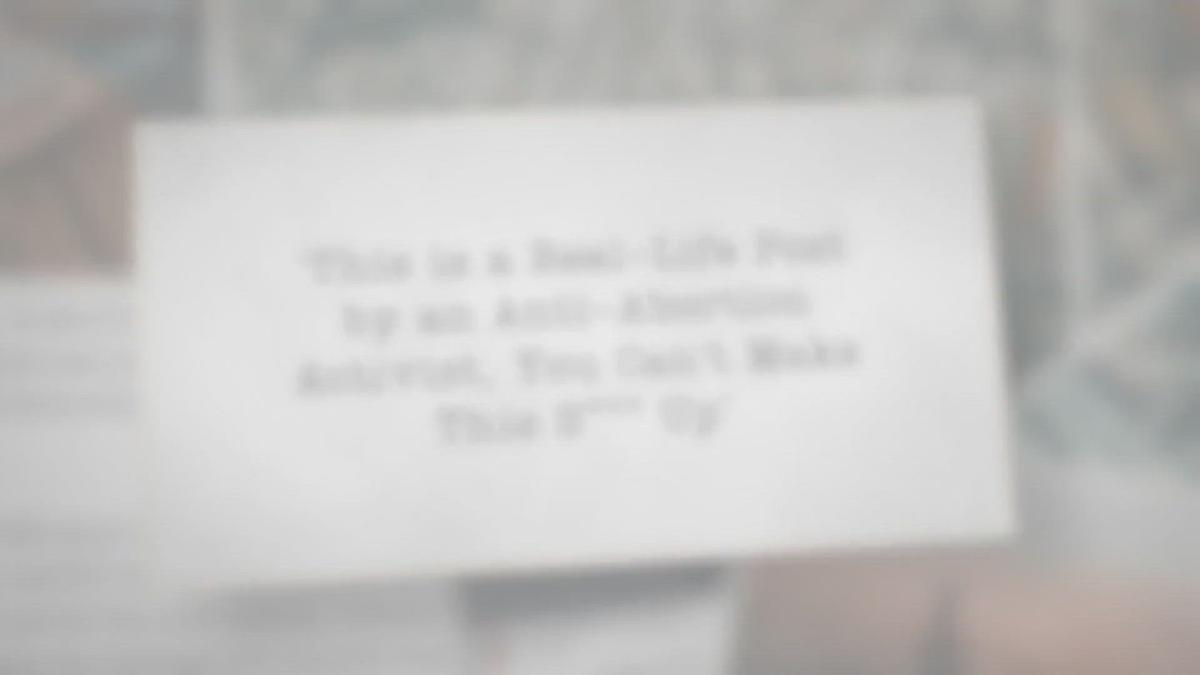 'Video thumbnail for ‘This is a Real-Life Post by an Anti-Abortion Activist, You Can’t Make This S*** Up’'