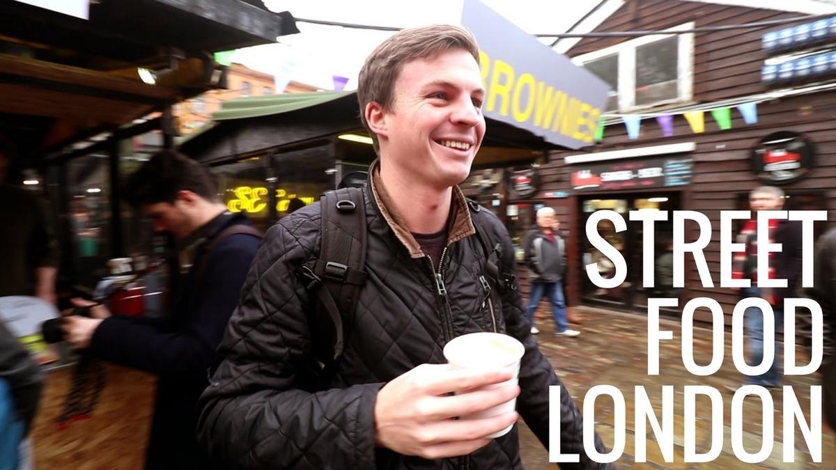 'Video thumbnail for LONDON STREET FOOD in CAMDEN TOWN (ft. Thomas Alex Norman)'