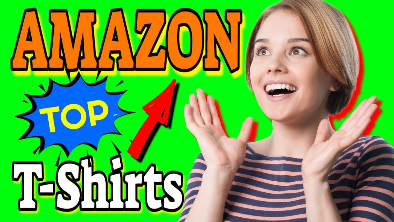 'Video thumbnail for Top 10 Trendiest T-Shirts On Amazon | Print On Demand Amazon'
