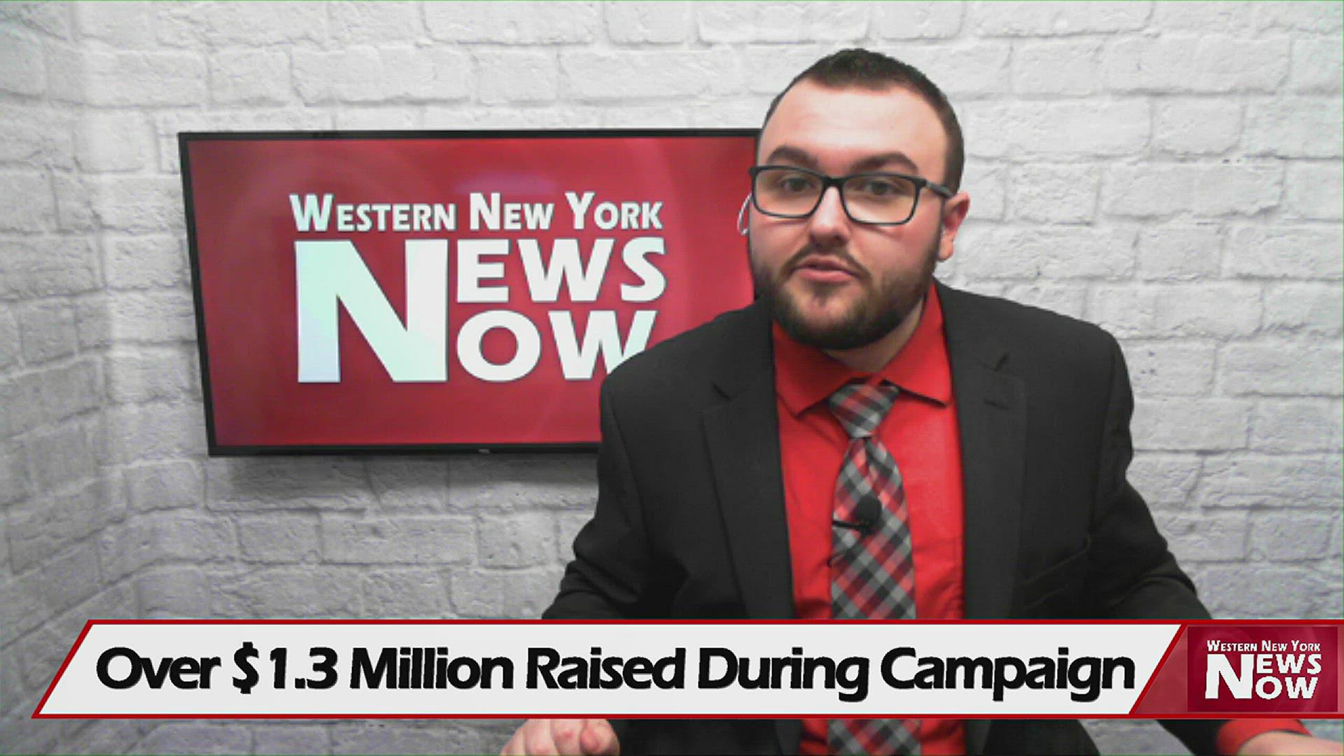'Video thumbnail for Over $1.3 Million Raised During Campaign'