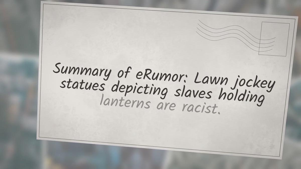 'Video thumbnail for Lawn Jockey Statues are Racist-Disputed!'