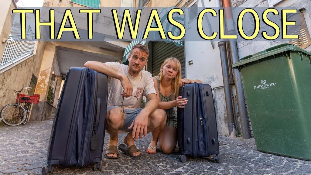 'Video thumbnail for FIRST EXPERIENCES OF ITALY (we were almost robbed)'