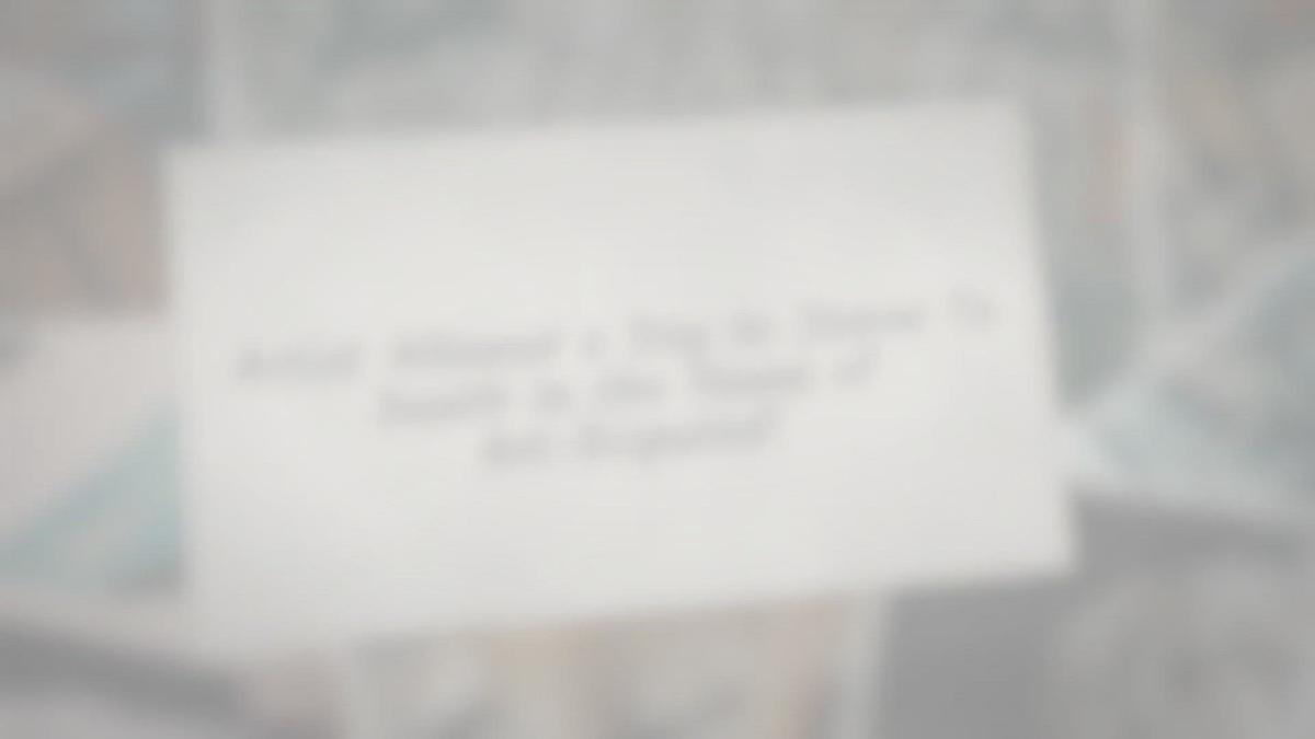 'Video thumbnail for Artist allowed a dog to starve to death in art exhibit-Disputed!'