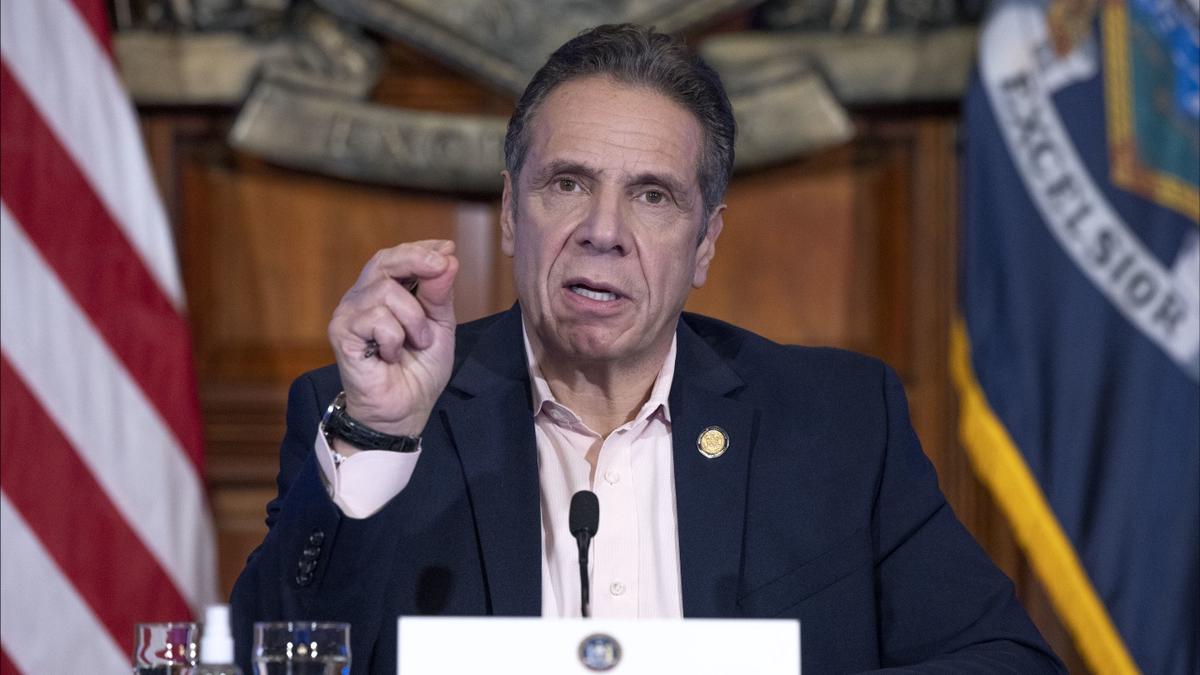 'Video thumbnail for Cuomo Gives COVID-19 Vaccination Update'