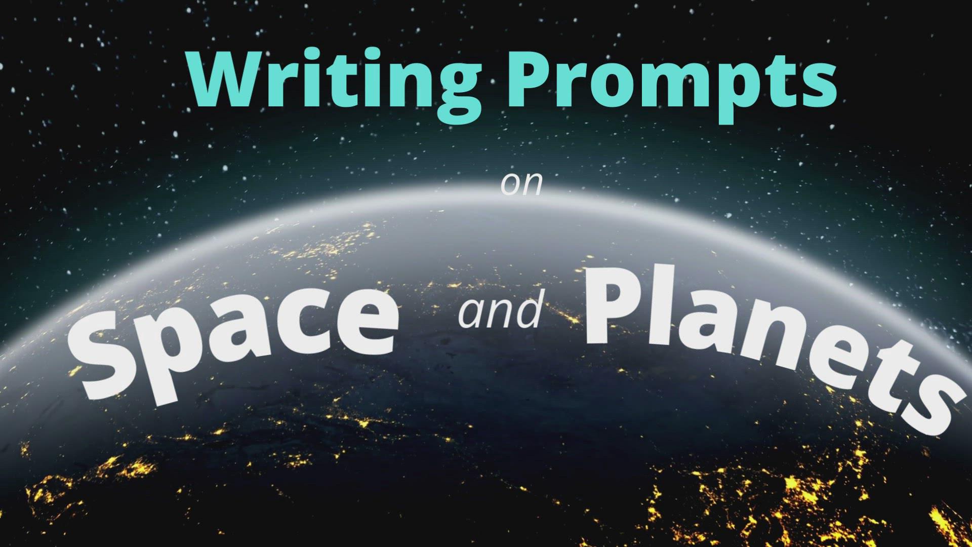 'Video thumbnail for Space & Planets Writing Prompts'