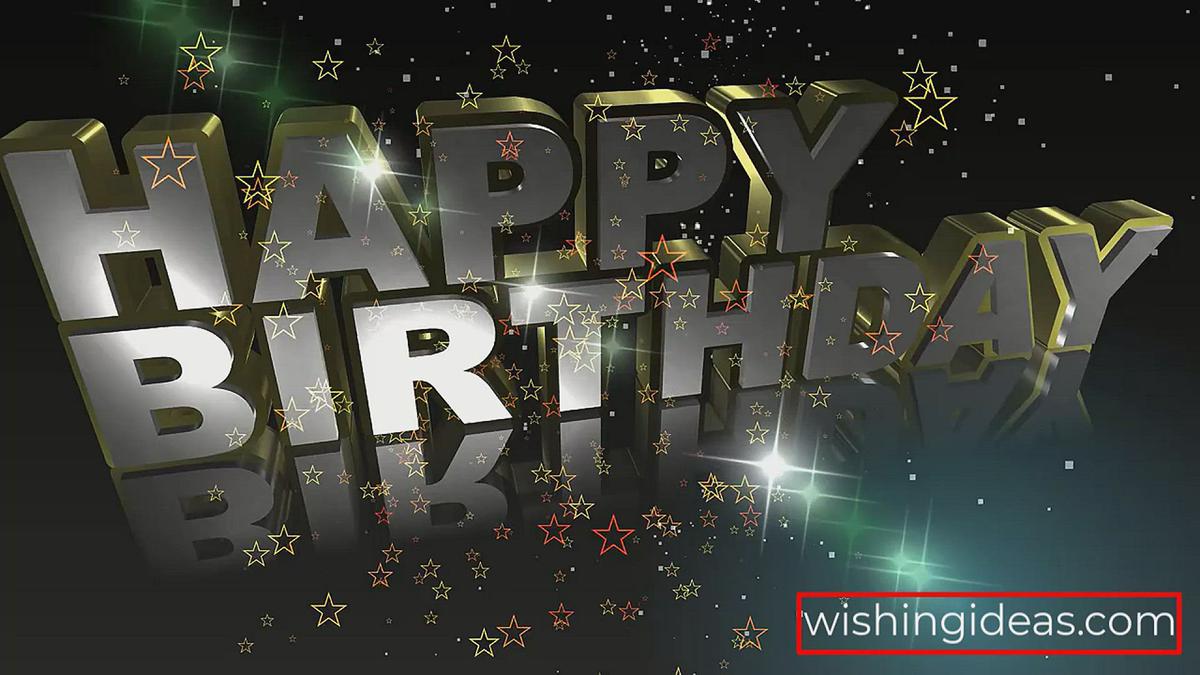 'Video thumbnail for Happy Birthday Wishes'