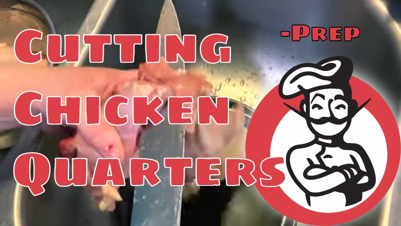 'Video thumbnail for Cutting Large Chicken Quarters in Ninja Foodi with Diviny'