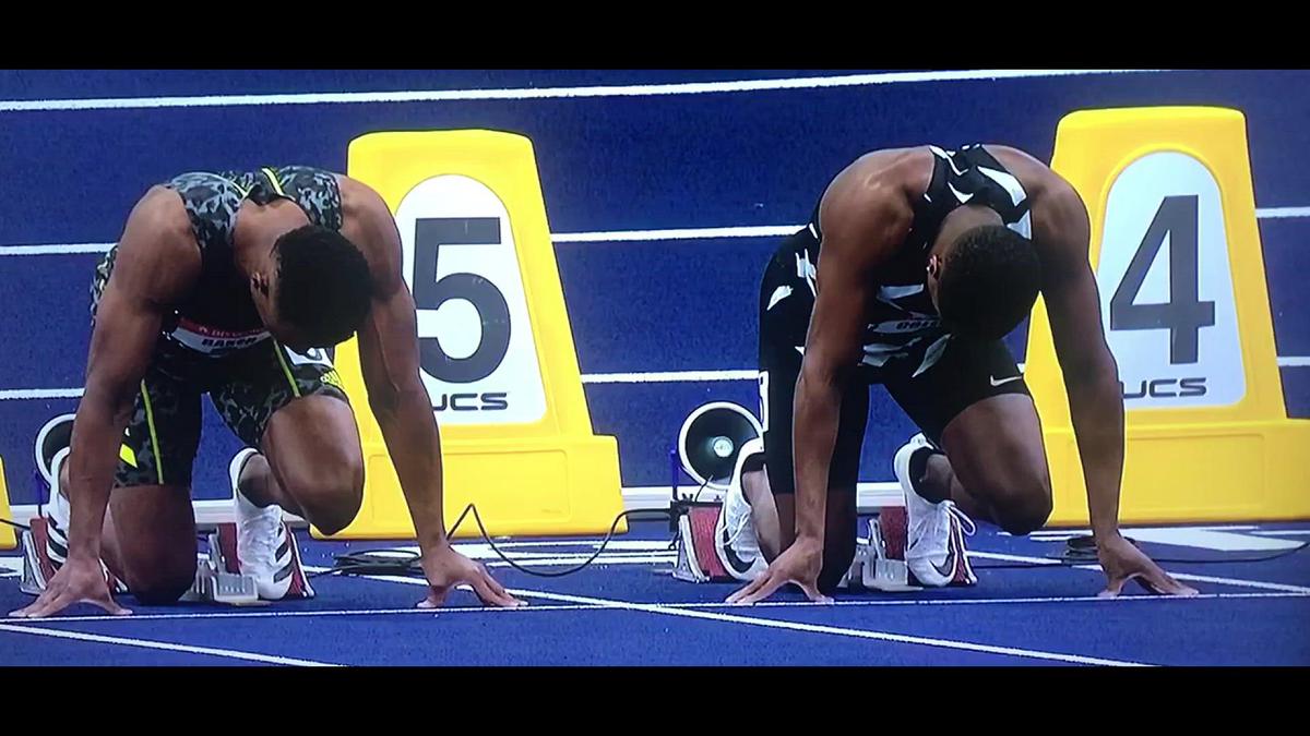 'Video thumbnail for Christian Coleman wins USATF Indoor Championships 60m title'